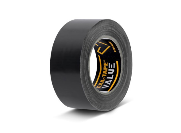 EXA-TAPE® VALUE B 50 D PVC dance floor tape | black | 50 mm × 33 m EXA-TAPE® VALUE B 50 D PVC dance floor tape | black | 50 mm × 33 m